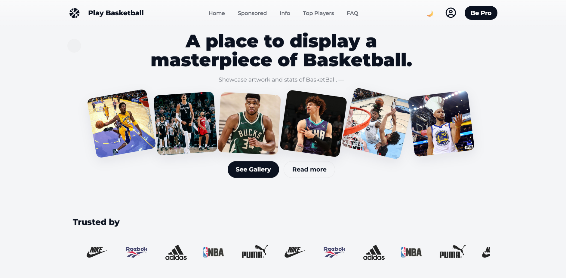 Play BasketBall project